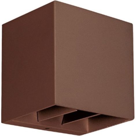 Applique classico gea led ges2320 led ip65 alluminio marrone monoemissione
