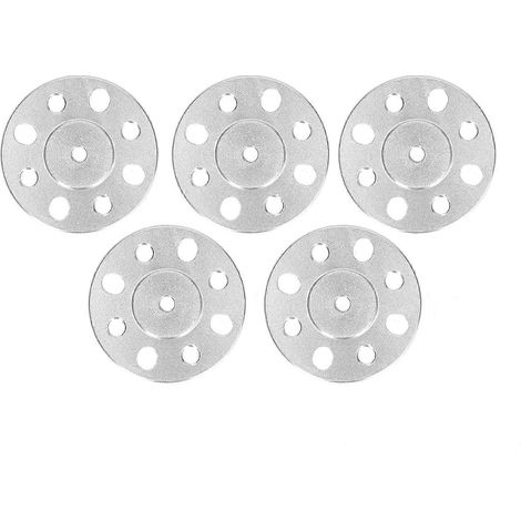 5 Stück Servohebel aus hochfester, leichter Aluminiumlegierung mit vier M4-Gewindebohrungen und 24-Zahn-Verzahnung. (1/4)