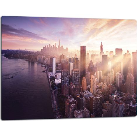Glasschneidebrett 52x40 Stadt (1/5)