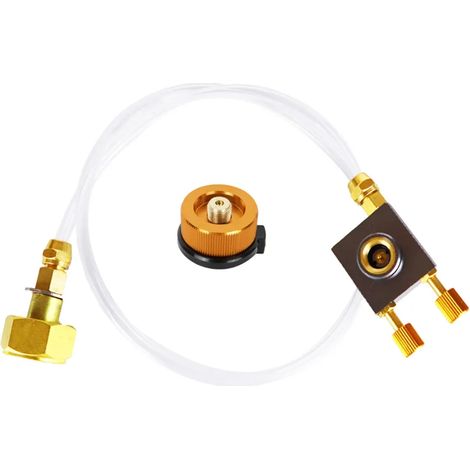 Réchaud à gaz de camping extérieur 70 cm, adaptateur de remplissage de bouteille de gaz, convertisseur de bouteille, coupleur de réservoir de remplissage, accessoires, équipement, réchauds de cuisine  (1/5)
