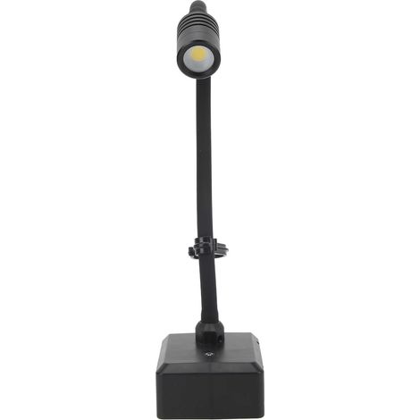 Lampe LED à col de cygne 3 modes, éclairage d'atelier 360° flexible, port USB double, tension 14,4-20V pour entretien auto (1/5)