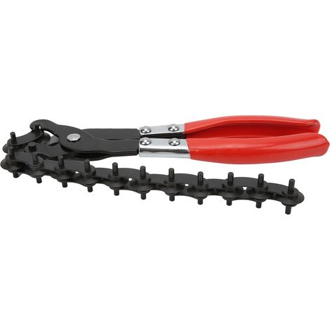 Tuyau d'échappement Coupe-chaîne 23,5cm Inoxydable Universel pour Voiture PVC Cuivre (1/5)