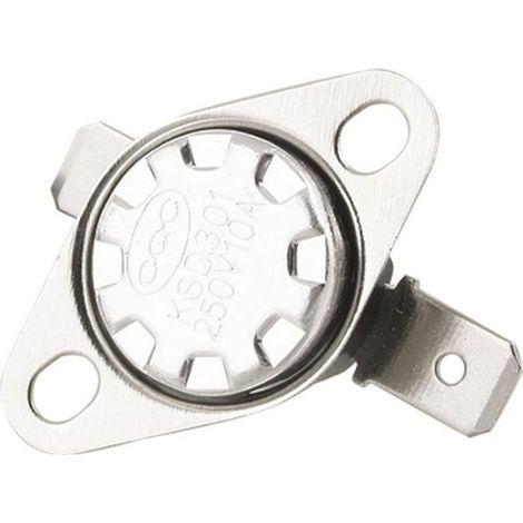 KSD301 250V 10A Thermostat Control Interrupteur de temperature 135℃ N.C. (1/2)