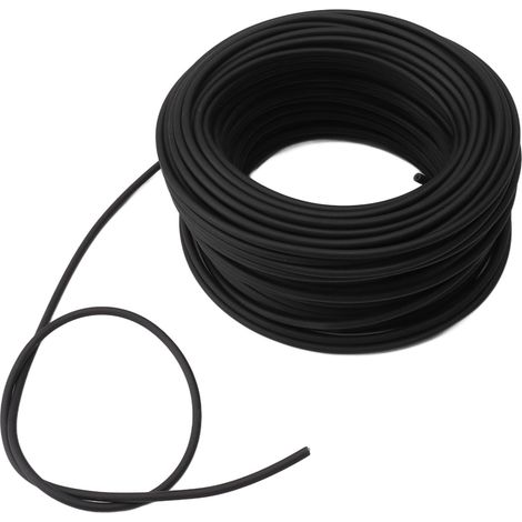 Fil Haute Tension, Câble isolé Haute Tension à Double Clôture électronique de 5 Mm pour Jardin Agricole (100 m / 328,1 Pieds) (1/5)