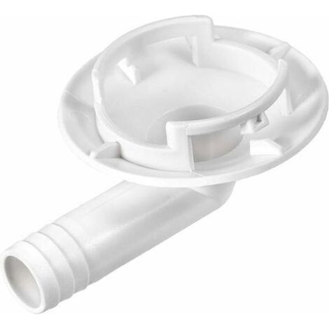 KZQ Climatisation Drainage Tuyau Connecteur Coude Raccord Embout évacuation Condensat Climatiseur pour Mini-Split Unités et Fenêtre AC Unité Parties 40mm 1Pcs (1/2)