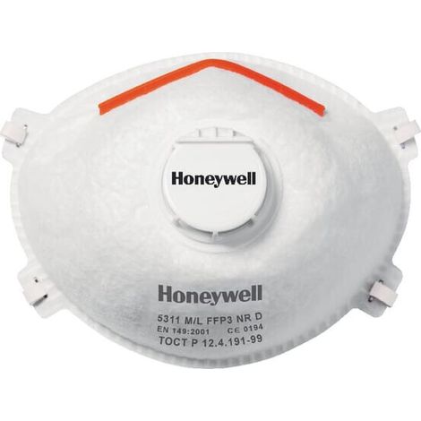 Masc. polvo 5311 FFP3 (10x) HONEYWELL 1015635