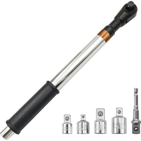 Offset High Couple, Slim Design, pour les Espaces Serrés, Impact Wrench 1/2 "Drive, Adaptateur à Changement, Fonction D'Extension (1/5)
