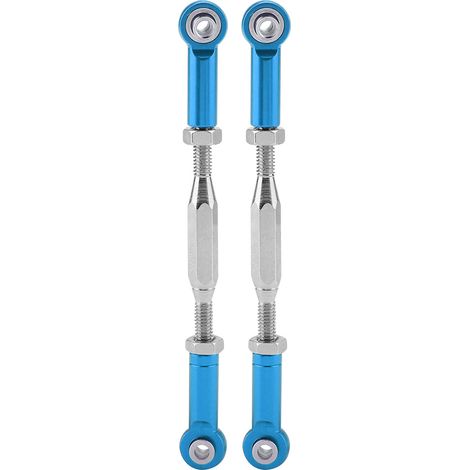 Tiges de direction en alliage d'aluminium pour Traxxas Slash 1/10, camion RC (Bleu) (1/5)