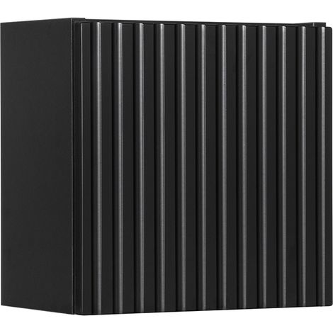 Armario de pared 1 puerta Riva Negro
