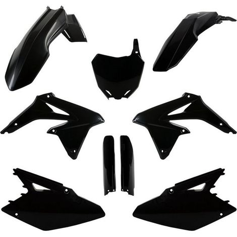 Kit di plastiche per RMZ Polisport 450 08 17 nere e resistenti