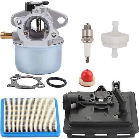 Linghhang – Carburateur avec base de filtre à air 496116 795259 – Compatible moteurs 124l02 124t02 124t05 124t07 – Installation facile avec accessoires inclus