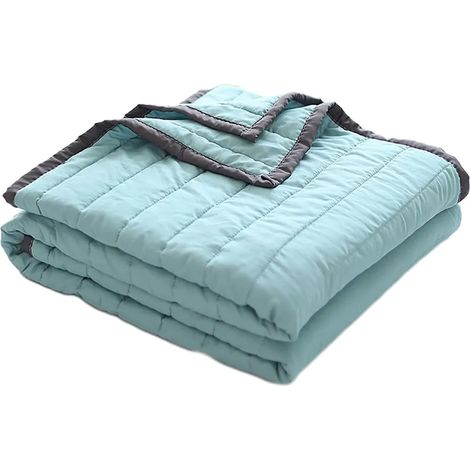 Couette d'été rafraîchissante, en soie glacée, lavable en machine, absorbe la chaleur, prévient la transpiration nocturne, légère et portable, idéale pour le canapé et le salon, literie toutes saisons (1/5)