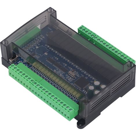 Carte de contrôle industriel 24VDC 3-32MR-3V3I-2D-MTKF, entrée/sortie haute vitesse 6AD-2DA, compatible MODBUS via RS485 avec horloge intégrée, régulateur programmable pour automatisation. (1/5)