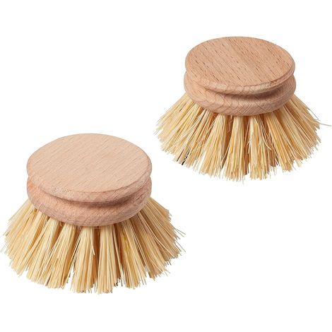 Brosse à Vaisselle, Bois, Naturel, Taille Unique (1/4)