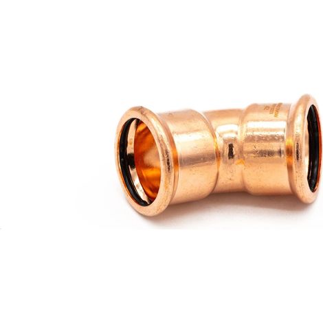 Copper 45 Degree Obtuse Elbow 42mm - PrimaPress Fitting (1/2)