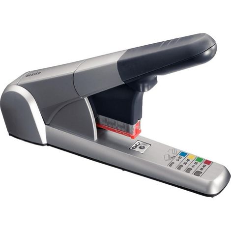 Leitz 55510084 grapadora plateada capacidad 80 hojas