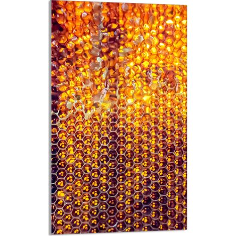 Planche à découper en verre 30x52 Miel (1/5)