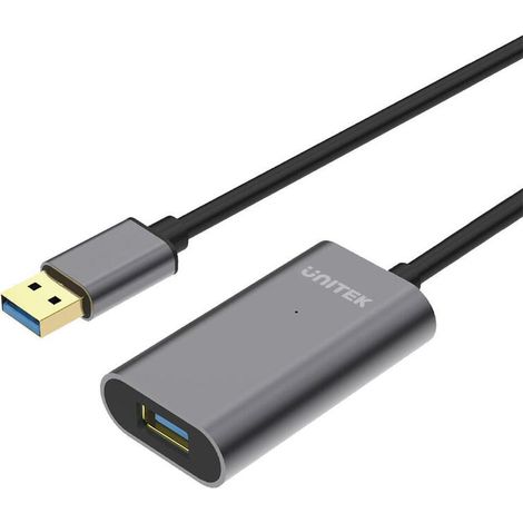 Cable de extensión USB 3.1 activo Y-3005 de 10 m