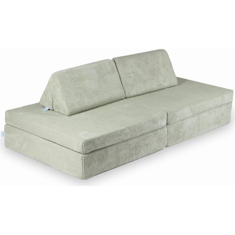 Montessori Standard Cord Grau Spielsofa (1/5)