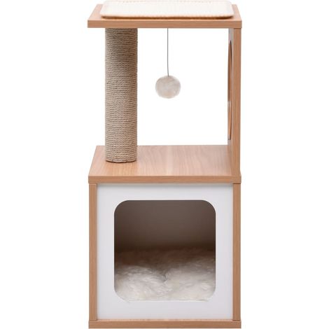Maison Exclusive - Albero per Gatti con Tappeto Tiragraffi in Sisal 60 cm