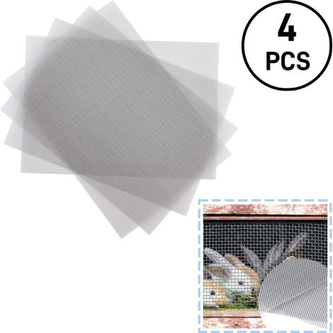 Panneaux filtrants en maille inox, grille métallique anti-rongeurs, treillis de ventilation pour souris et rats, protecteur de jardin et maison, 21x30 cm (1/5)