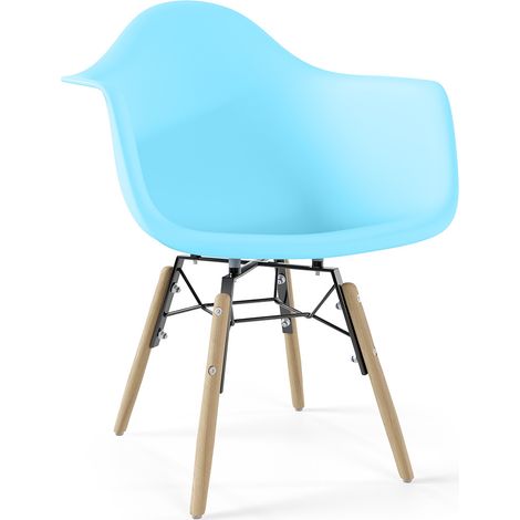 Silla infantil Diseño Escandinavo - Patas de Madera - Nordika (1/5)
