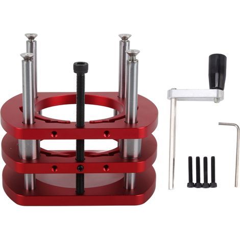 Kit de base de levage pour défonceuse, plaque d'insertion pour scie à table en alliage d'aluminium, pour petites machines de finition. (1/5)