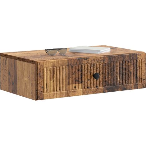 Maison Exclusive - Tavolino da Parete Laterale Legno antico 59 x 34,5 x 17 cm