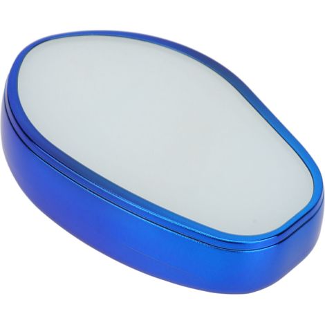 Dépilateur Cristal Réutilisable à Pousse Lente, Exfoliant Épilation pour Jambes Bras Poitrine Bleu Foncé (1/5)