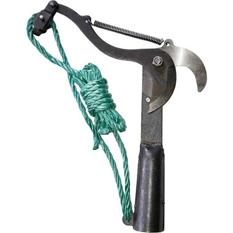 Gartenschere für große Höhen, Astschere, scharfe Gartenschere, Obstpflückwerkzeug mit Seilzugschere (1/4)