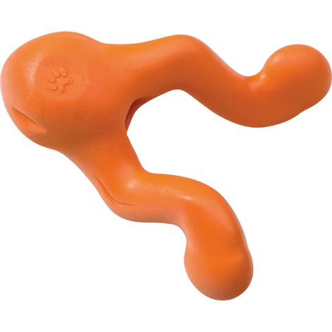 WEST PAW JUGUETE ZOGOFLEX TIZZI L 18CM MANDARINA