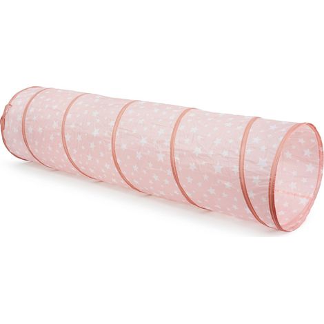 Star - Play Tunnel - Pink - Diameter 47 cm, length 180 cm