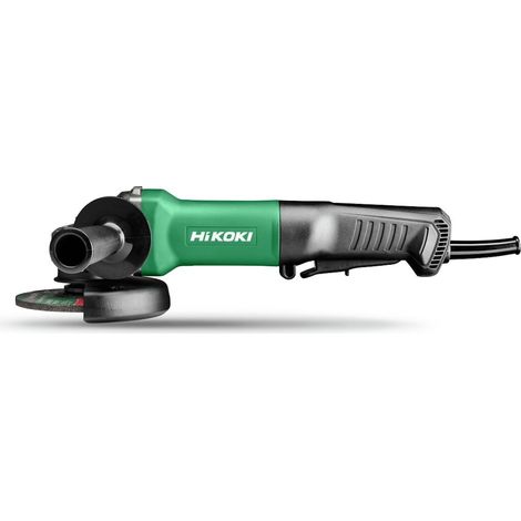 Winkelschleifer – Ø 125 mm, 1400 W, 11500 U/min, 2,5 kg, Totmannschalter, 22,2 mm Aluminiumgehäuse HIKOKI
