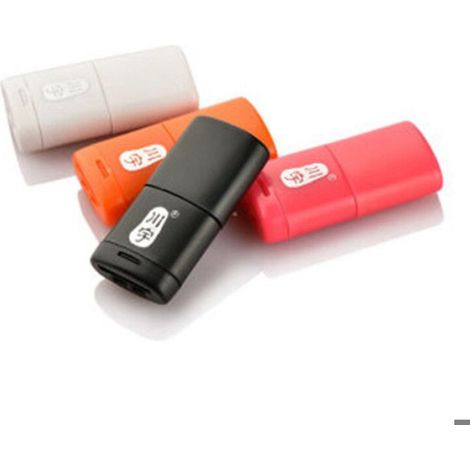 Lecteurs - Graveurs DVD,Kawau-Lecteur de carte Micro SD 2.0 USB,adaptateur haute vitesse avec fente pour carte - Black[E1143] (1/3)