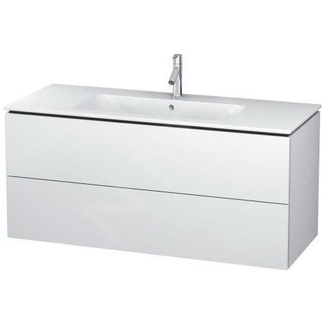 Duravit L-Cube bâti-support lavabo suspendu, 2 tiroirs, (1/5)