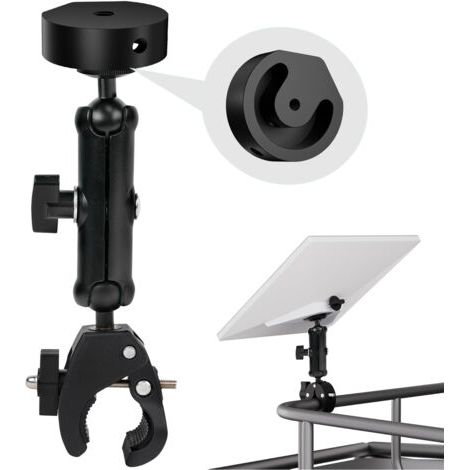 Support de toit de voiture, pince en acier inoxydable pour Starlink Mini, mini support de serrage de voiture (1/4)
