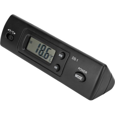 Horloge numérique multifonctionnelle de haute précision pour voiture, avec température et affichage de la température. (1/5)
