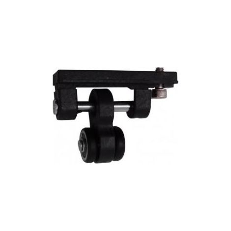 FPLUS polea corredera pergola 20mm negra , POLEA CORREDERA PERGOLA 20MM NEGRA TLD21