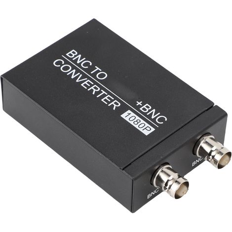 Convertisseur d'interface multimédia BNC vers HD prenant en charge la résolution 1080p. Convertisseur vidéo et audio BNC vers HD pour caméra et projecteur. (1/5)