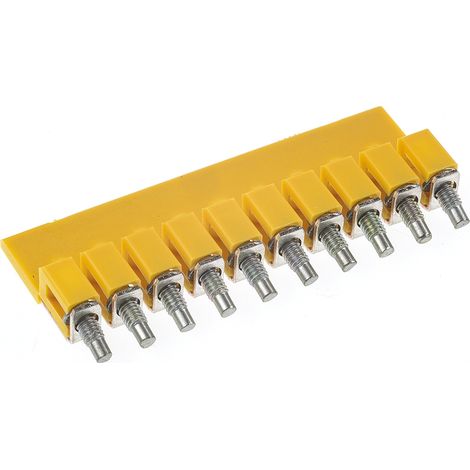 Barrette de jonction Weidmuller, série WQV pour Blocs terminal à rail DIN ( Prix pour Paquet de 5 )