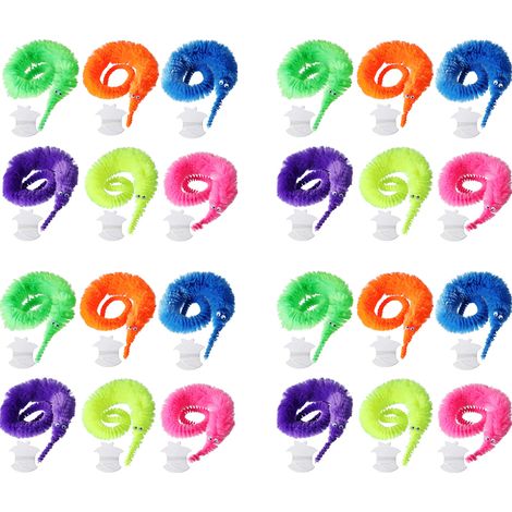 Vers magiques en peluche, jouets ondulants et duveteux, cadeaux pour enfants pour les fêtes de carnaval (1/5)