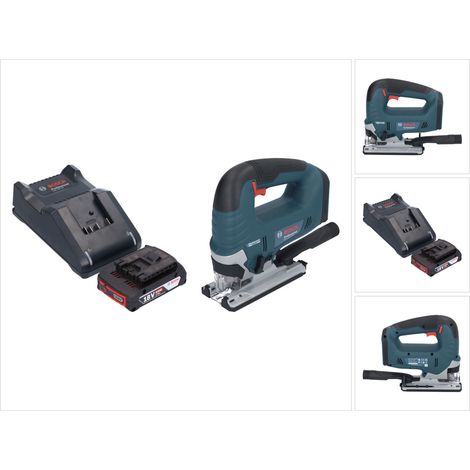 Bosch GST 18V-125 B Professional Akku Stichsäge 18 V 125 mm Brushless + 1x Akku 2,0 Ah + Ladegerät (1/5)