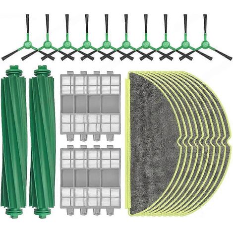 Zubehör für iRobot Roomba 205: Staubkompressor-Staubsauger, Ersatzteile, Hauptbürste, Filter und Reinigungstuch. (1/5)