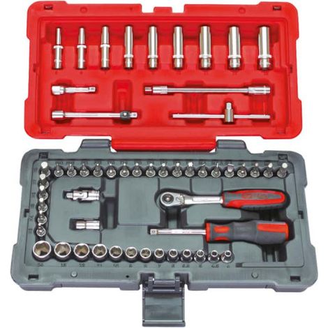 Set di prese e accessori KS TOOLS Ultimate - 54 pz. 922.0654