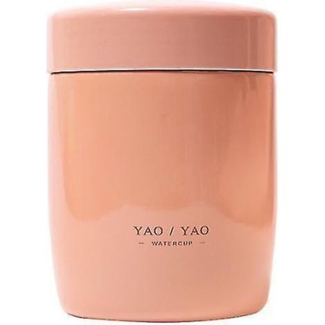 250ML Stainless Steel Food Container Bento Box Mini Portable Leakproof Thermos Cups (Pink) (1/5)