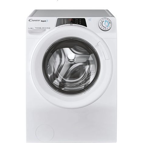 Candy RapidÓ RO4 1274DWMT/1-S machine à laver Charge avant 7 kg 1200 tr/min Blanc (1/5)