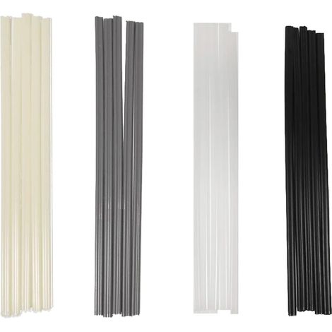 Set mit 50 Schweißstäben aus ABS, PP, PVC und PE für die Reparatur von Autostoßstangen