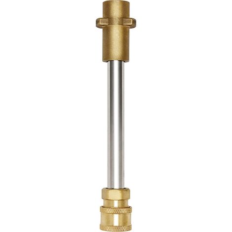 Adaptador para pistola de hidrolavadora de alta presión, adaptador de pistola de espuma de conexión rápida de 1/4" con boquilla. (1/5)