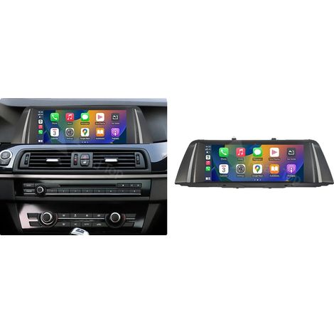 Reproductor multimedia para coche, pantalla táctil, compatible con smartphones, compatible con BMW Serie 5 F10 F11 2010-2017, 10,25" Serie 5 CIC, Ninguno-c (1/2)
