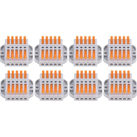 8-teiliges Schnellkupplungs-Set mit Hebelverbindern für Drahtleiter, Kit 223-5P (1/5)